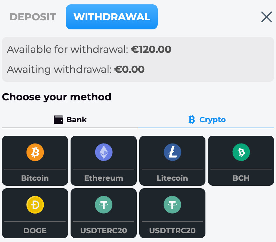 Rakoo Casino Deposit Methods